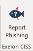 Report phishing button
