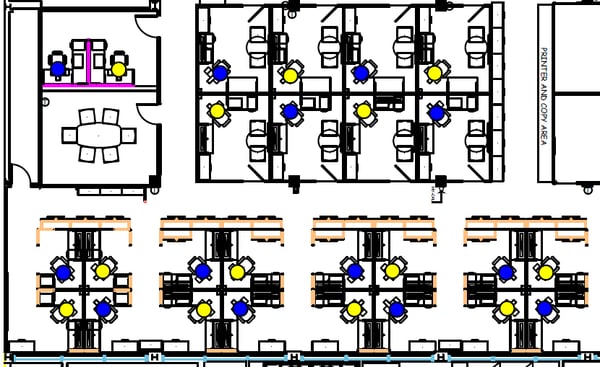 Example Social Distanced Facility Plan