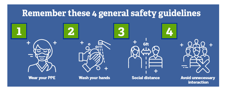 four general safety guidelines